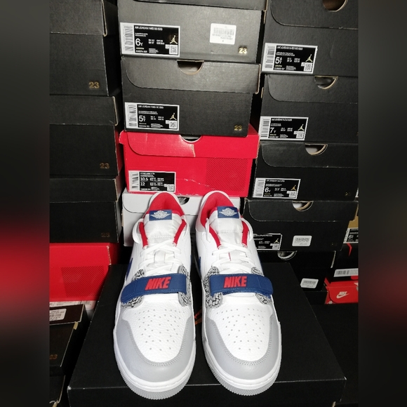 AIR JORDAN LEGACY 312 WHITE/FRENCH BLUE MEN'S US SIZE S13 BRAND NEW IN BOX - Picture 6 of 10